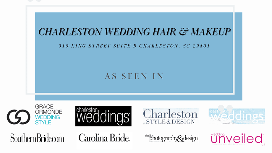 Charleston Wedding Hair and Makeup